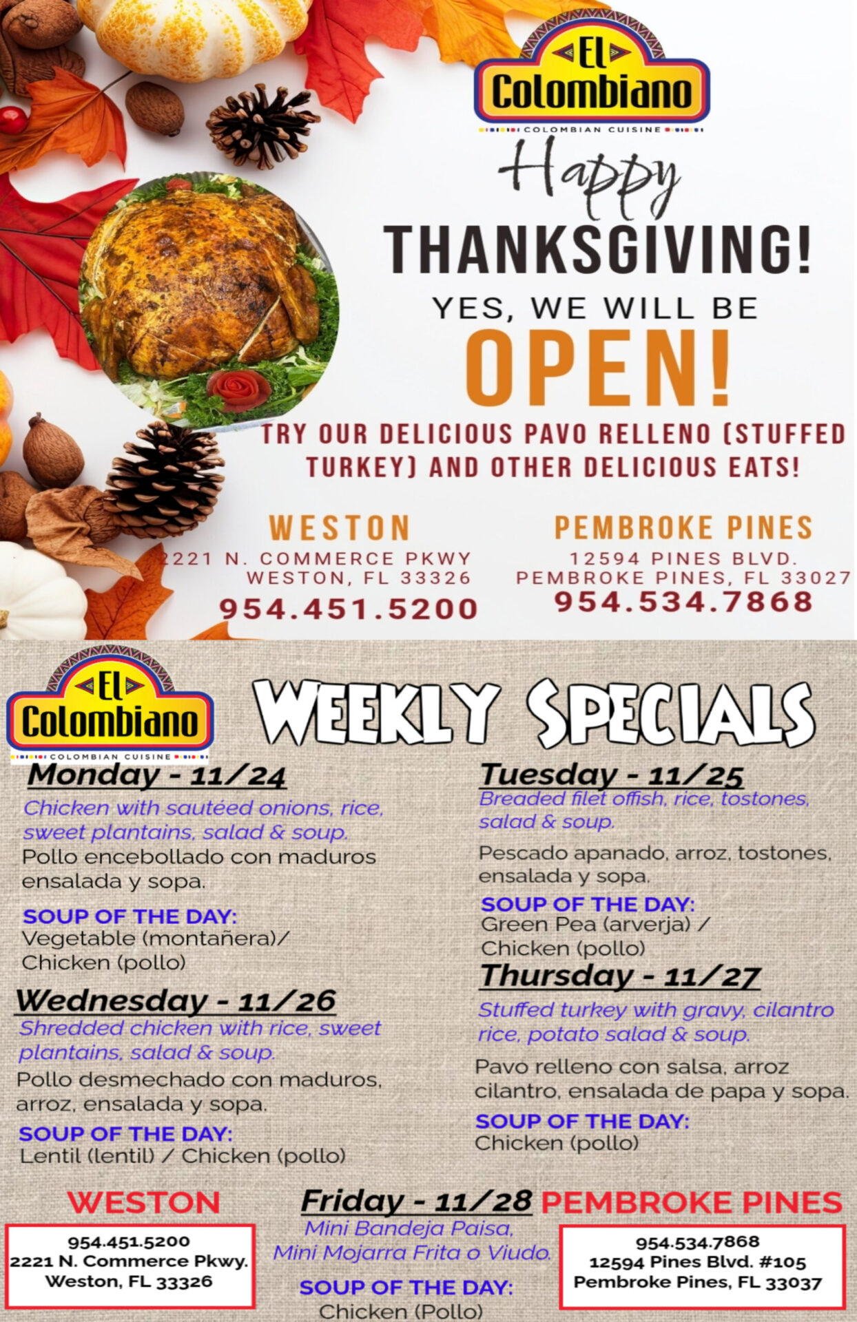 Thanksgivingandspecials